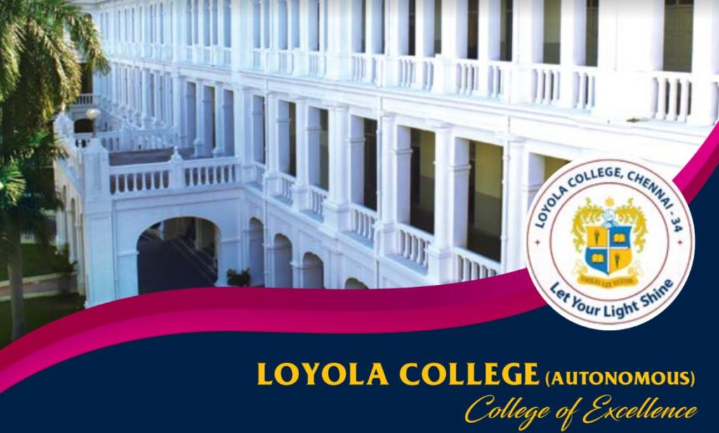 Loyola Engineering College Admission 202425 [loyolacollege.edu]