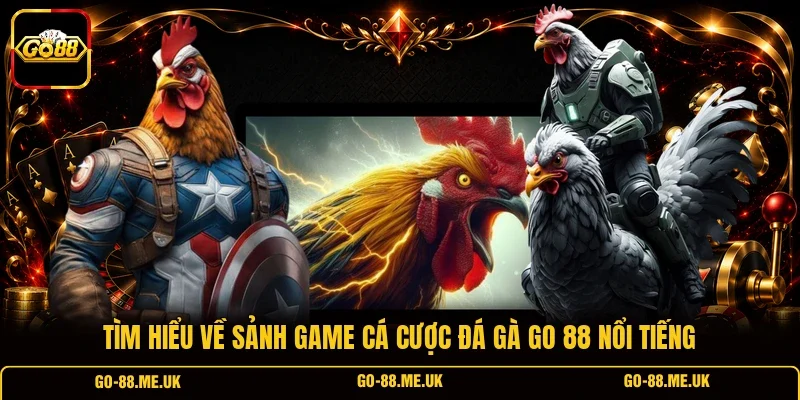 Tìm hiểu về sảnh game cá cược đá gà Go 88 nổi tiếng Tìm hiểu về sảnh game cá cược đá gà Go 88 nổi tiếng